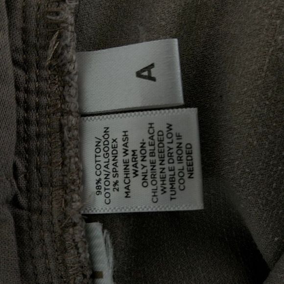 Loft Womens sz 26/2 Pants Modern Skinny Tan Corduroy - Picture 9 of 9